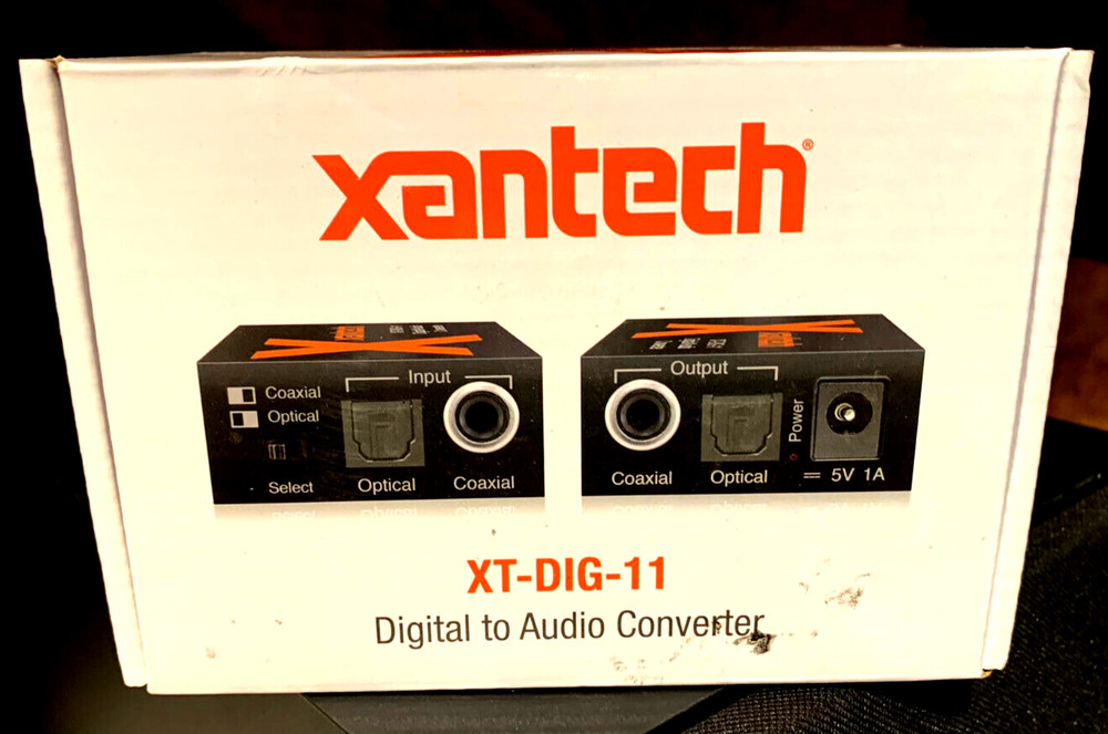 Xantech XT-DIG-11 Digital Audio Converter -New In box