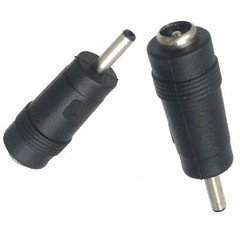 x3 Copper DC Power Connector 5.5mmx2.1mm Female to 3.0mmx1.1mm Male Adapter (L)