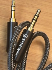 3.5mm aux Male to Male Cord Cable LOT Syncwire Braided Gold Plated Beats G&E etc