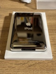 Apple IPod Classic 7th Gen 160Gb NEW EXTERIOR+BATTERY! MC297J / MINT. Espresso