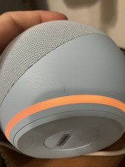 Echo Dot 5th Generation With Clock Smart Speaker Blue No Box