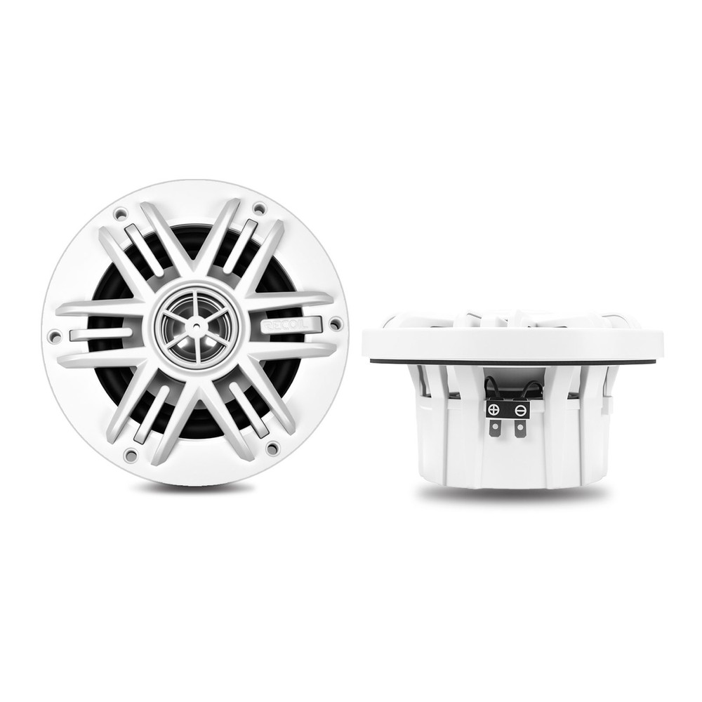 RECOIL M0-4W Coaxial Speakers 4 Inch 2-Way Marine Boat & UTV ATV 4 Ohm Pair