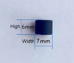 Original Sony DAT Tape Player 6*7mm Pressure Tape Pulley Wheel Pinch Roller