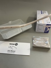 weariq smart glasses Beige Glossy Frame