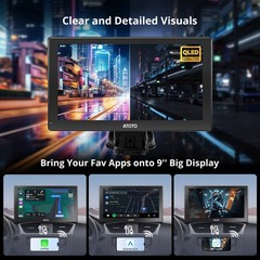 ATOTO 9in AI Android Portable Car Stereo 4G Dual Camera 2s Start Remote Control