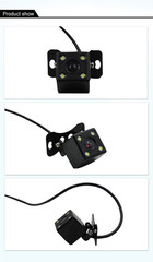 170° Reverse Camera LED Car Waterproof Rear View Parking Camera Night Vision