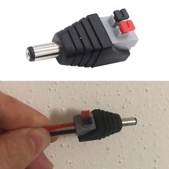 DC Power Plug Male Female Connector 5.5×2.1mm Jack Adapter For CCTV Camera Strip