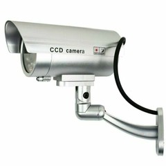 4 Pack IR Bullet Dummy Fake Surveillance Security Camera CCTV with Record Light