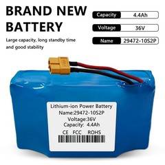 NEW 36V 4400mah lithium-ion battery 10S2P For Hoverboard Scooter Balance Board