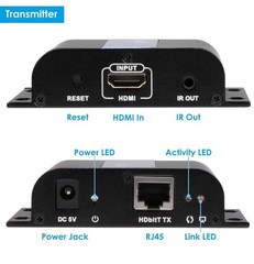 Gofanco HDbitTv2 HDMI Extender Kit Over Cat5e/Cat6 Up to 395ft 1080p – Open Box