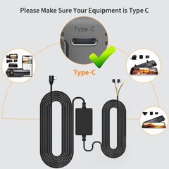 WOLFBOX USB C Hardwire Kit with Multiple Size Connectors for G840S/G850/G900/I07