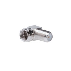 90 Degree Right Angle F Male to Female Coax Cable Adapter Connector Multi-Pk LOT