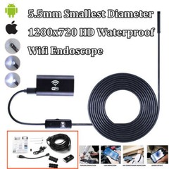For iPhone Android iOS PC 8MM WiFi Borescope Endoscope Snake Inspection Camera