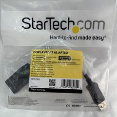 StarTech DP2HDMI DisplayPort to HDMI Video Adapter Converter – New Sealed