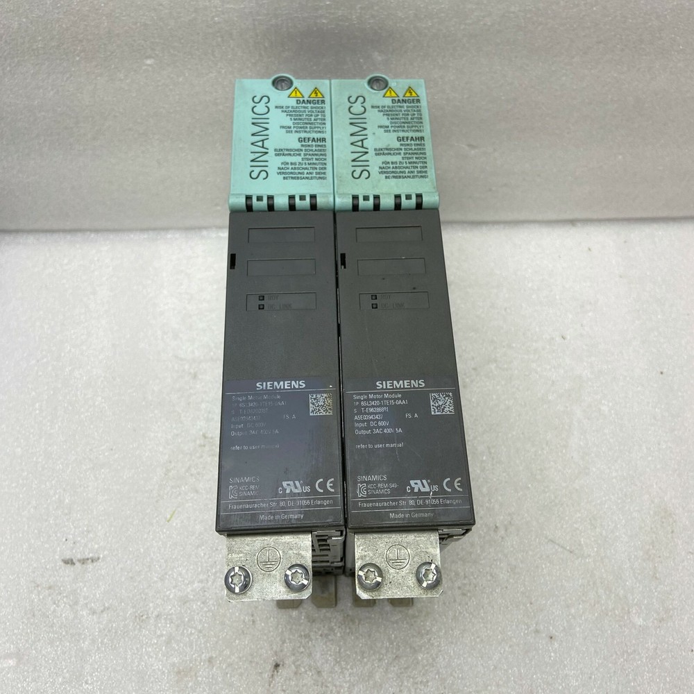 used 6SL3420-1TE15-0AA1 3 months warranty DHL or FEDEX fast delivery#1 #Z