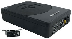 Rockville SS10P 10″ 800w Slim Under-Seat Active Powered Car/Truck Subwoofer Sub