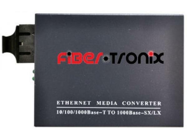 Fibertronix FT-FOMC-1-100/1000-S SM Fiber Converter/Single Strand/ 10/100/1000M