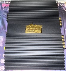 (NIB) Vintage 1990s Earthquake Power 250 Amplifier – Stunning Black /Gold Finish