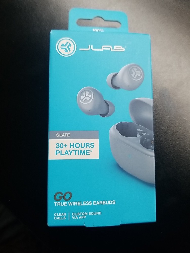 JLab – GO Air 30 Hours Playtime True Wireless In-Ear Headphones – 30 Hours