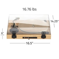 Fluance Reference High Fidelity Vinyl Turntable Record Player Nagaoka Cartridge