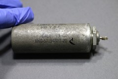 Vintage Gudeman 1.0 uF 600V DC Oil PIO Capacitor 1uF Tube Amp Tested Good 2