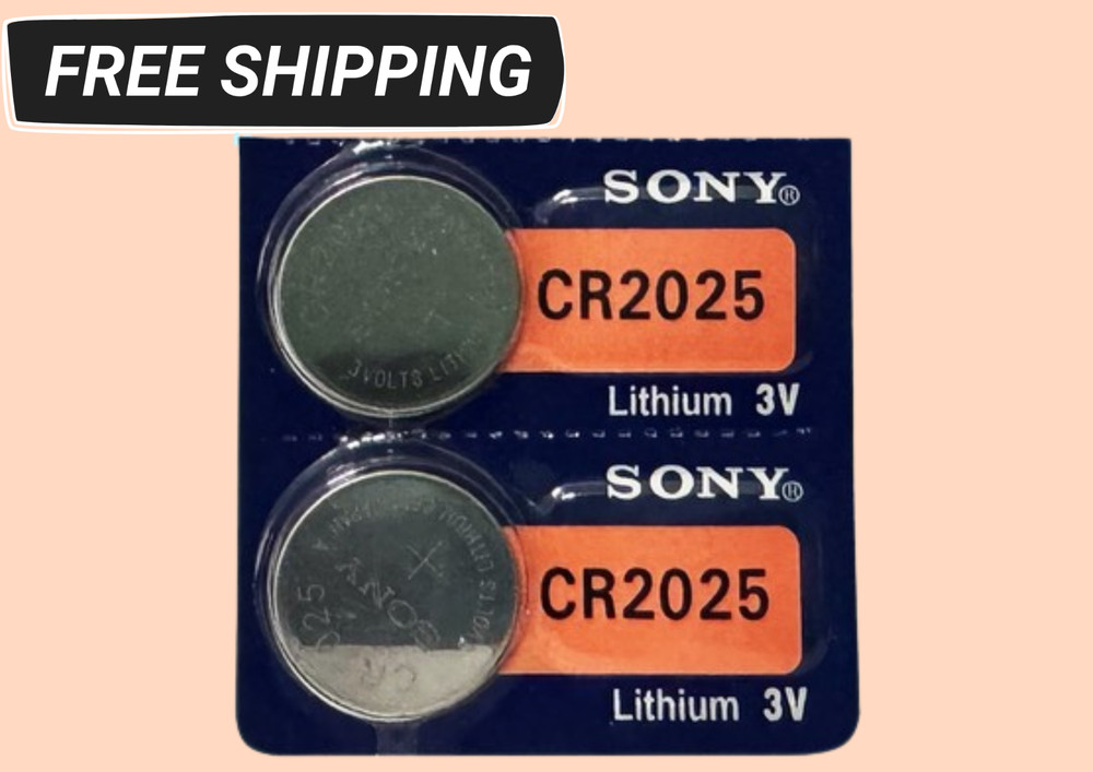 SONY CR2025 – Lithium 3V / 2 Pcs.