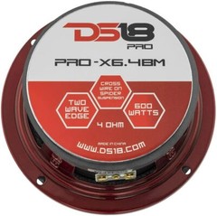 DS18 PRO-X 6.5″ 4-Ohm Mid-Range Car Speaker – 1 Speaker