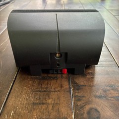 Bose Center Channel Speaker Horizontal Double Cube Black Acoustimass Lifestyle