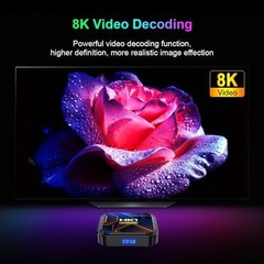 Android Box 2026, Android 13.0 TV Box with 3D 8K 4GB RAM 64GB ROM RK3528 Quad-Co