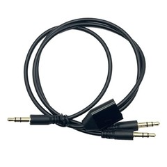Seadream Audio Y Splitte Cable 1.64FT;3.5mm 1 Male to 2 Male Audio M to 2M