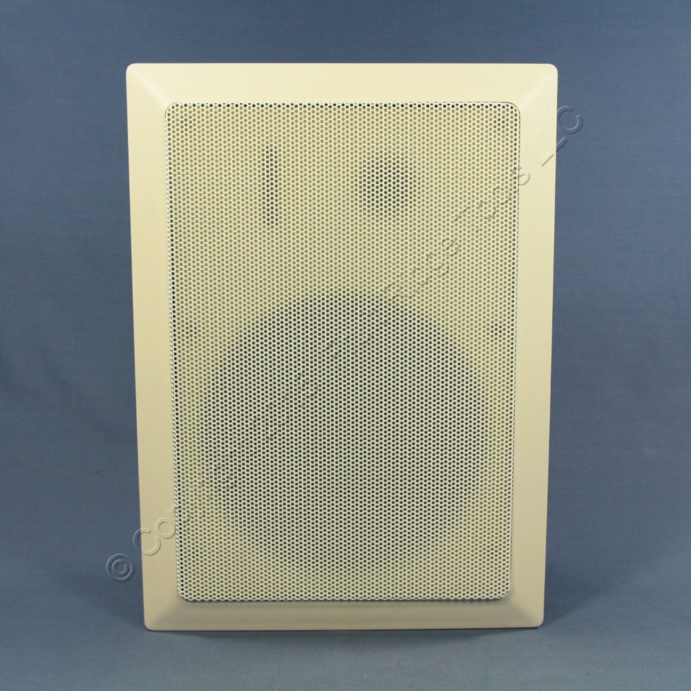 Leviton 40890-WS Stereo Speaker 100 Watt In-Wall 90 DB 8 OHM 5,000hz White