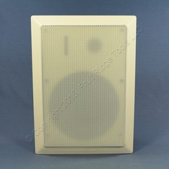 Leviton 40890-WS Stereo Speaker 100 Watt In-Wall 90 DB 8 OHM 5,000hz White