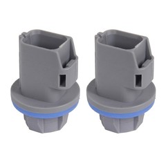 2 Set Rear License Plate Light Lamp Bulb Socket Connector Wiring Pigtail Harness