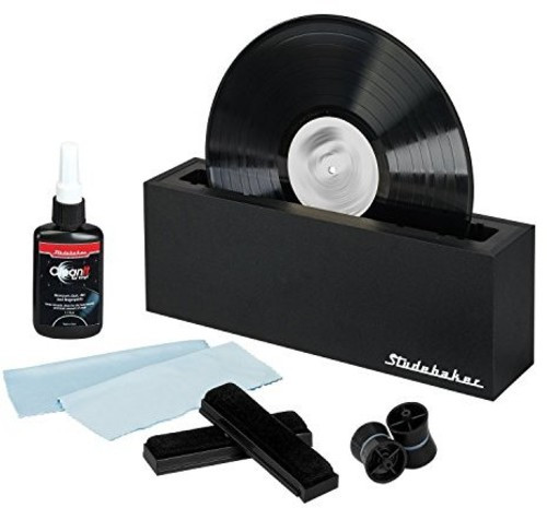 STUDEBAKER SB450 Vinyl LP Record Cleaning System – Cleaning Solution (Black) [Ne