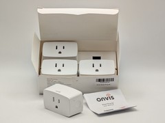 Onvis S4 Matter Over Thread Smart Plug Mini Outlet 15A 1800W 4-Pack