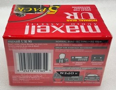 11 Maxell & 2 Fuji Blank Audio Cassette Tapes – New, Sealed (see pictures)