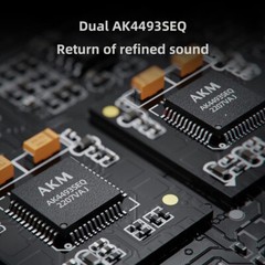 FiiO K7 Full Balanced HiFi DAC Headphone Amplifier,AK4493S*2, XMOS XU208 PCM384k