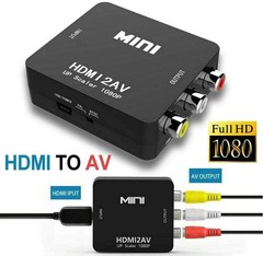 RCA AV to 1080P HDMI HD Converter Composite CVBS Video Adapter Wii NES SNES