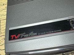 VTG Emerson 5.5” Mini Television FM AM Radio AC/DC 1989 Portable PC6 Rare Prop