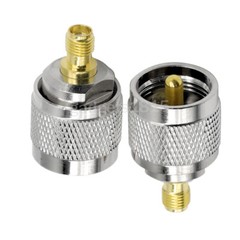2/4/10Pcs PL259 UHF Male to SMA Female Jack RF Coax Adapter Barrel Connectors