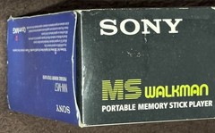 Sony NW-MS7 Walkman FACTORY SEALED (except to check accessories and take photos)