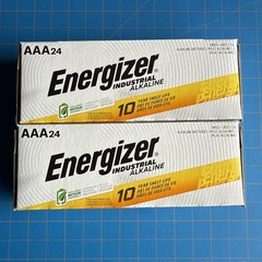 48 Energizer AAA Industrial Alkaline Batteries (EN92, LR03, 1.5V, triple A) 2035