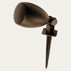 Landscape Speaker Pair 60W IP65 Outdoor Weather Resistant In Ground Stake Bronze