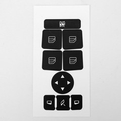 Dash Button for Mercedes Benz Stickers and Decals Repair Kit – Car Control Win