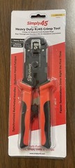 Simply45 RJ45 Crimp Tool for S45 UTP RJ45 Pass Through Plugs (S45-C100)