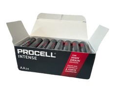 Duracell Procell Intense High Drain 1.5V AA Alkaline Batteries 24-Pack (PX1500)