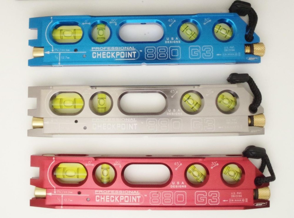 Checkpoint 880 laser torpedo level 5 vials bullseye color choice