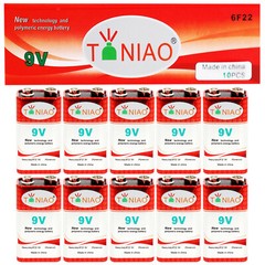 30 PCS 9V 6F22 Heavy Duty Batteries Zinc Carbon 0% Mercury Battery Free Shipping