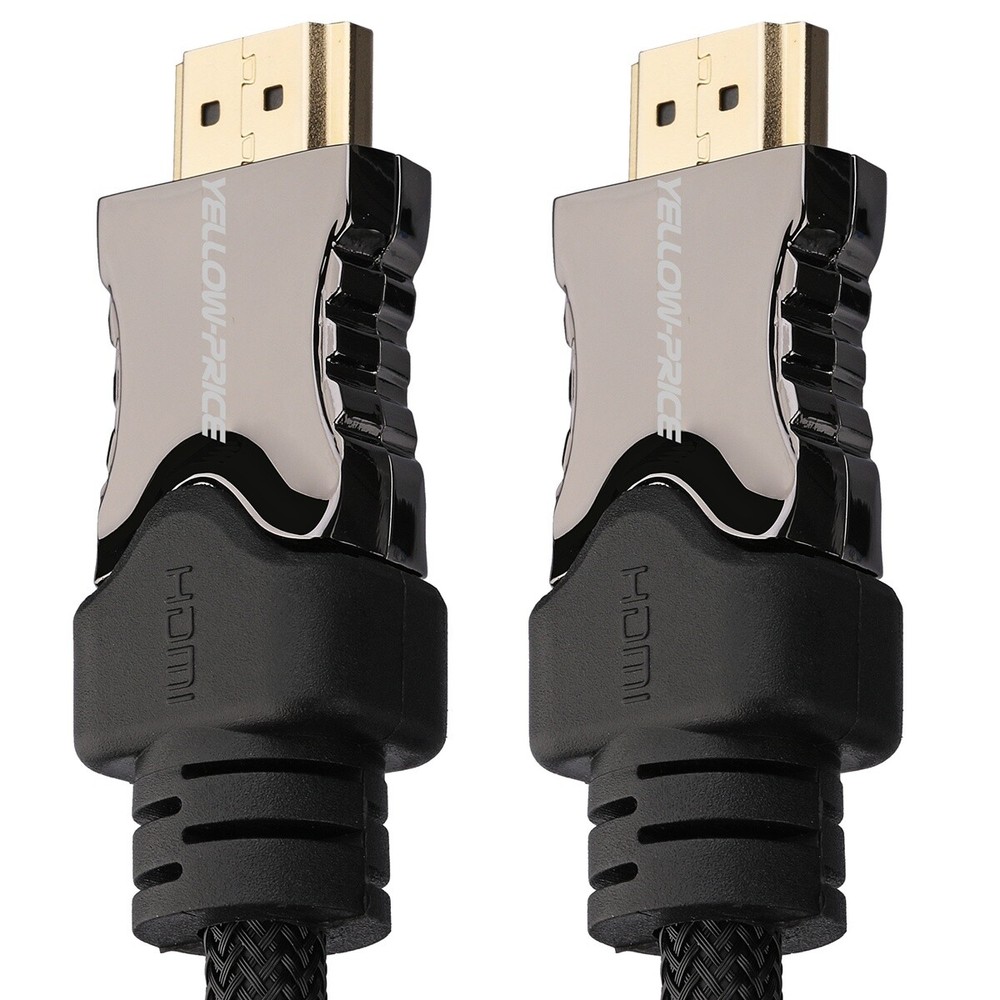 Braided 3ft 6ft 10ft 15ft 25ft 30ft 50ft 66ft HDMI Cable Lot (2.1/2.0/a/b/1.4)