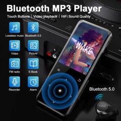 Bluetooth 5.0 MP3 Player HiFi Lossless Sound FM Radio Music Voice Recorder USA